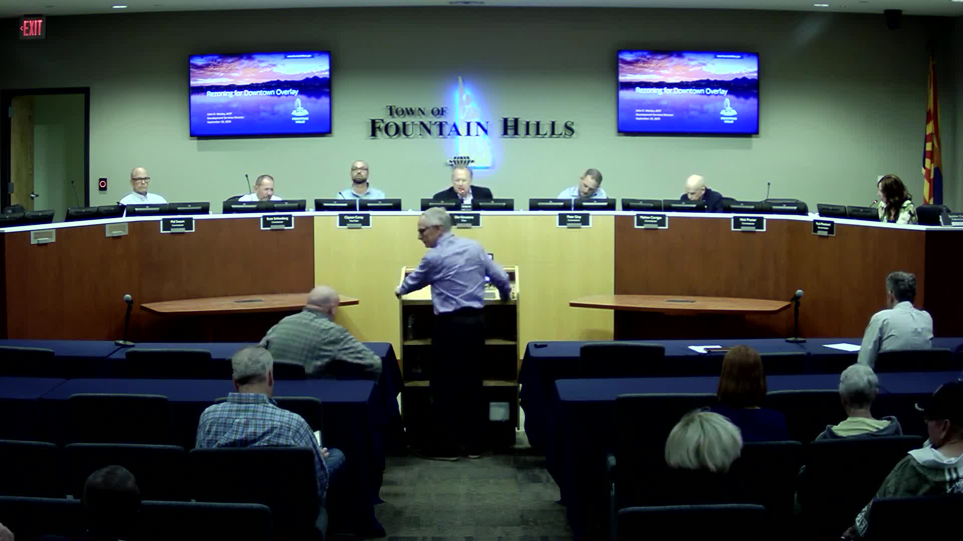 Planning commission backs rezoning to apply new downtown overlay to central Fountain Hills, 5-1