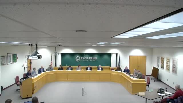 East Penn School Board approves routine business and honors three departing directors