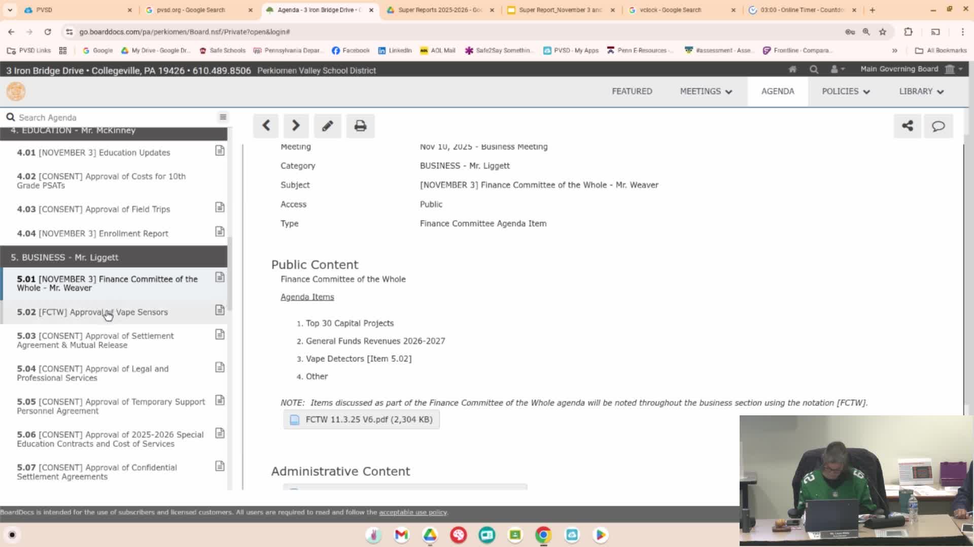 Board approves agenda item on additional vape centers at high school