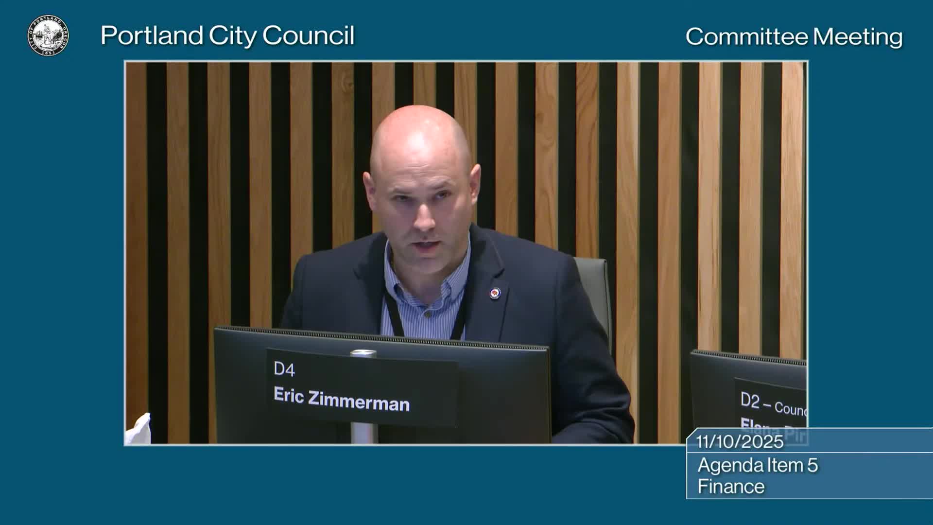 Finance Committee forwards city's 2026 investment policy to full council after extended debate and public testimony urging human-rights screen
