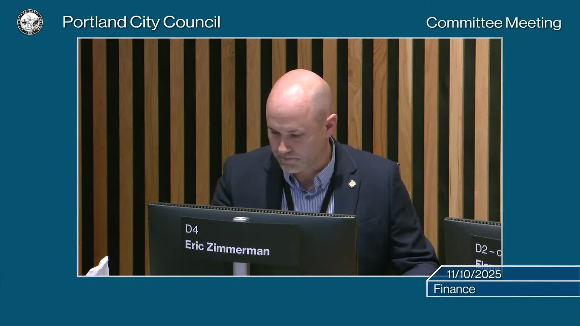 Finance Committee forwards four Revenue Division code cleanups to full council