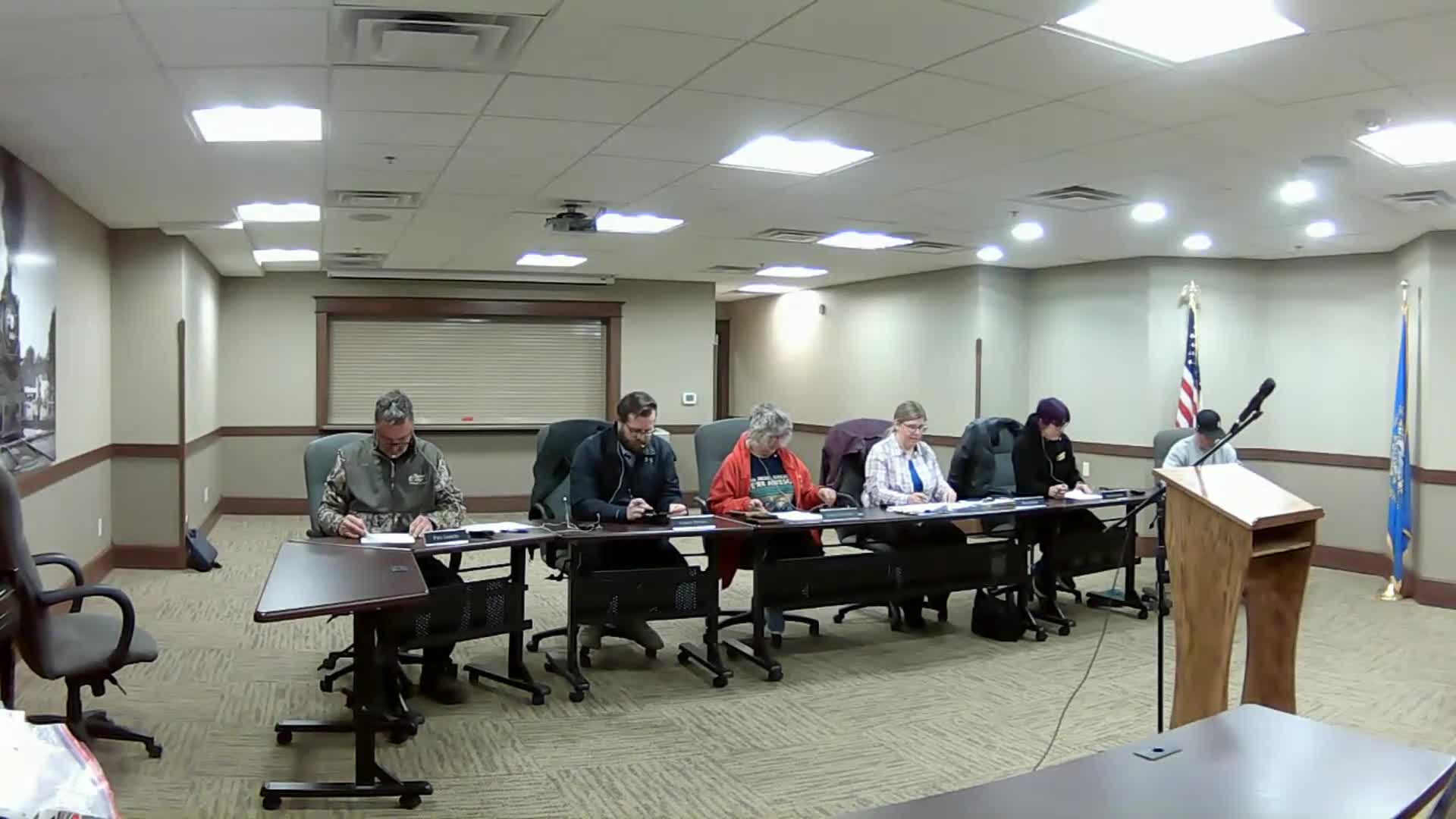 Commissioners approve second reading to rezone Parcel 200.50.580.001 to planned development district