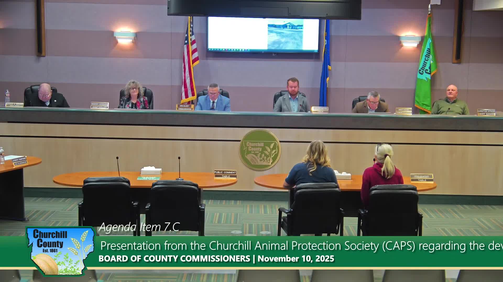 Board approves $17,000 annual support for animal shelter and $10,812 reallocation for kennel drainage repairs