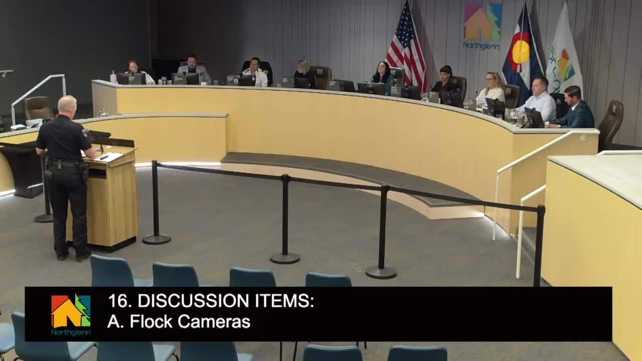 Northglenn council hears detailed defense of Flock license-plate readers amid privacy concerns