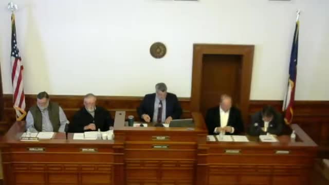 Commissioners adopt permit policy allowing permanent water lines bored beneath county roads