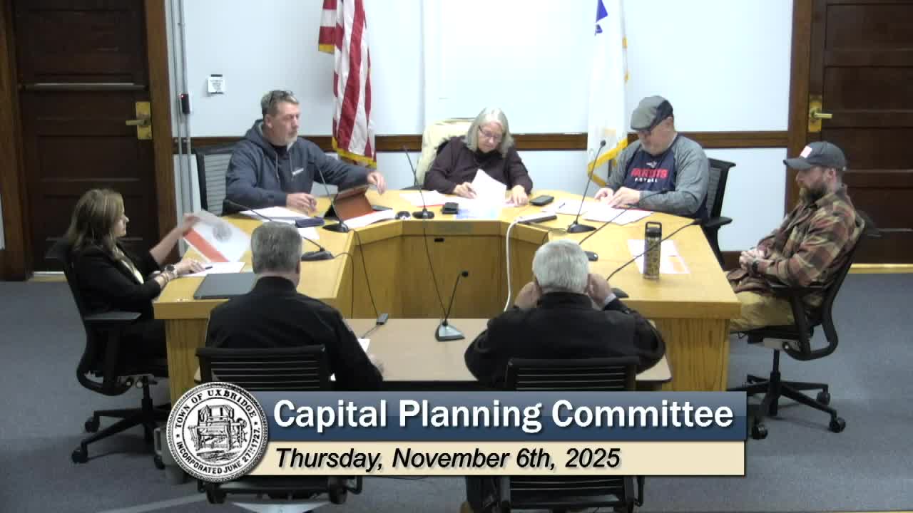 Uxbridge police outline capital requests: training facility, HVAC fixes, cameras and truck for commercial enforcement