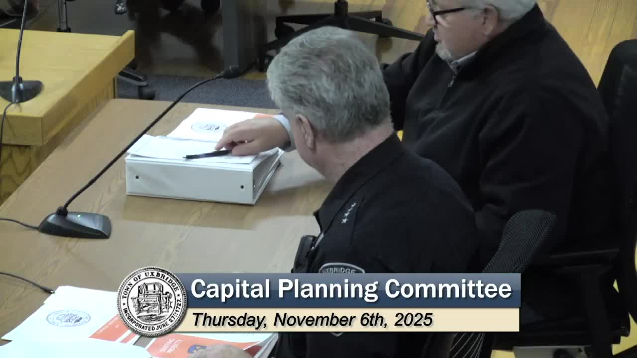 Uxbridge committee: cannot retroactively impose sunset clauses; members agree to add language for future projects