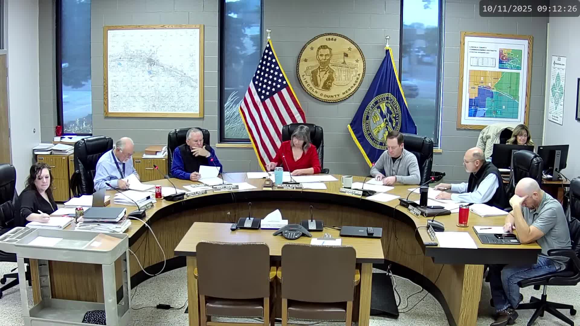 Lincoln County approves minutes, claims and a motor-vehicle tax exemption; receives fee reports