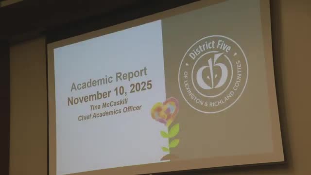 District highlights improved report cards and unveils proposed after‑school tutoring program