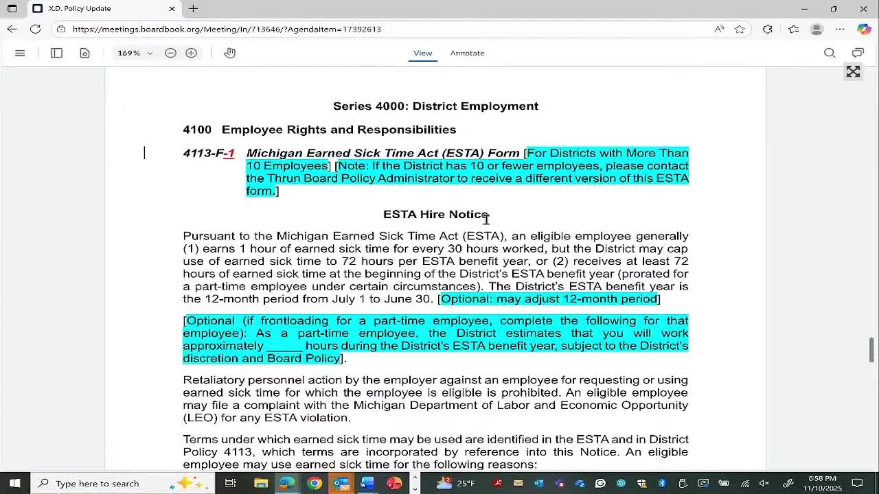 Harper Creek outlines $700,000 food‑service spend‑down plan amid rising meal costs