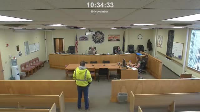 Valley County approves bulk fuel contract and authorizes EDA letter as Road & Bridge outlines repairs and a $500,000 shed plan