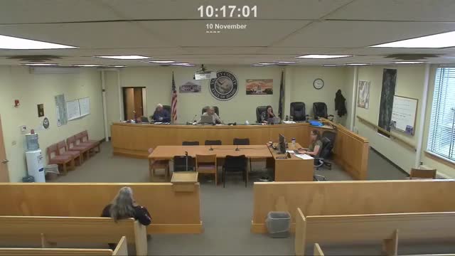 Valley County staff report Yellow Pine community center gray-water violation, county to inventory owned properties