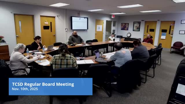 Todd County School District 66-1 board approves consent agenda, policies and student donation