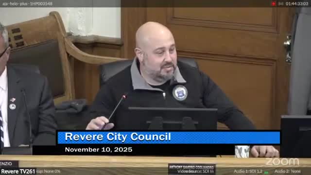 Revere council roundup: parking proposal, sign ordinance, hearings and local requests