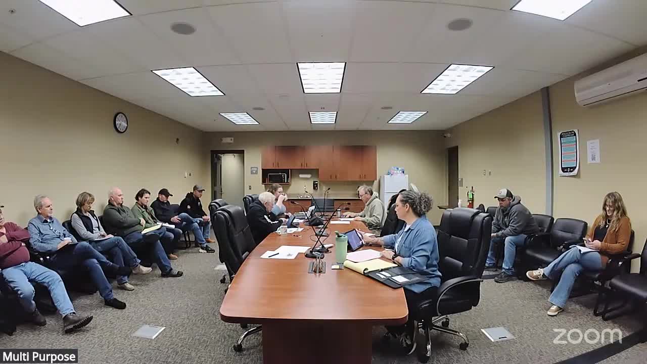 Garrison Diversion briefs Griggs County on pipeline contracts; county insists on road‑repair commitments