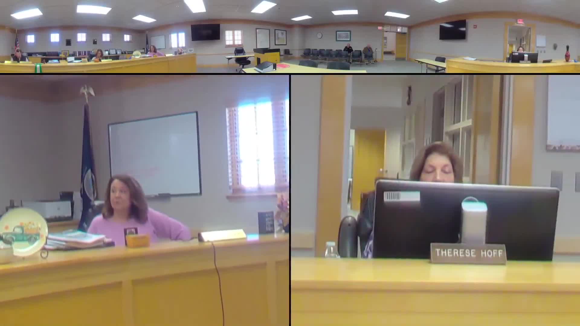 Commissioners report a well-attended tax sale; one river-front parcel noted as unbuildable