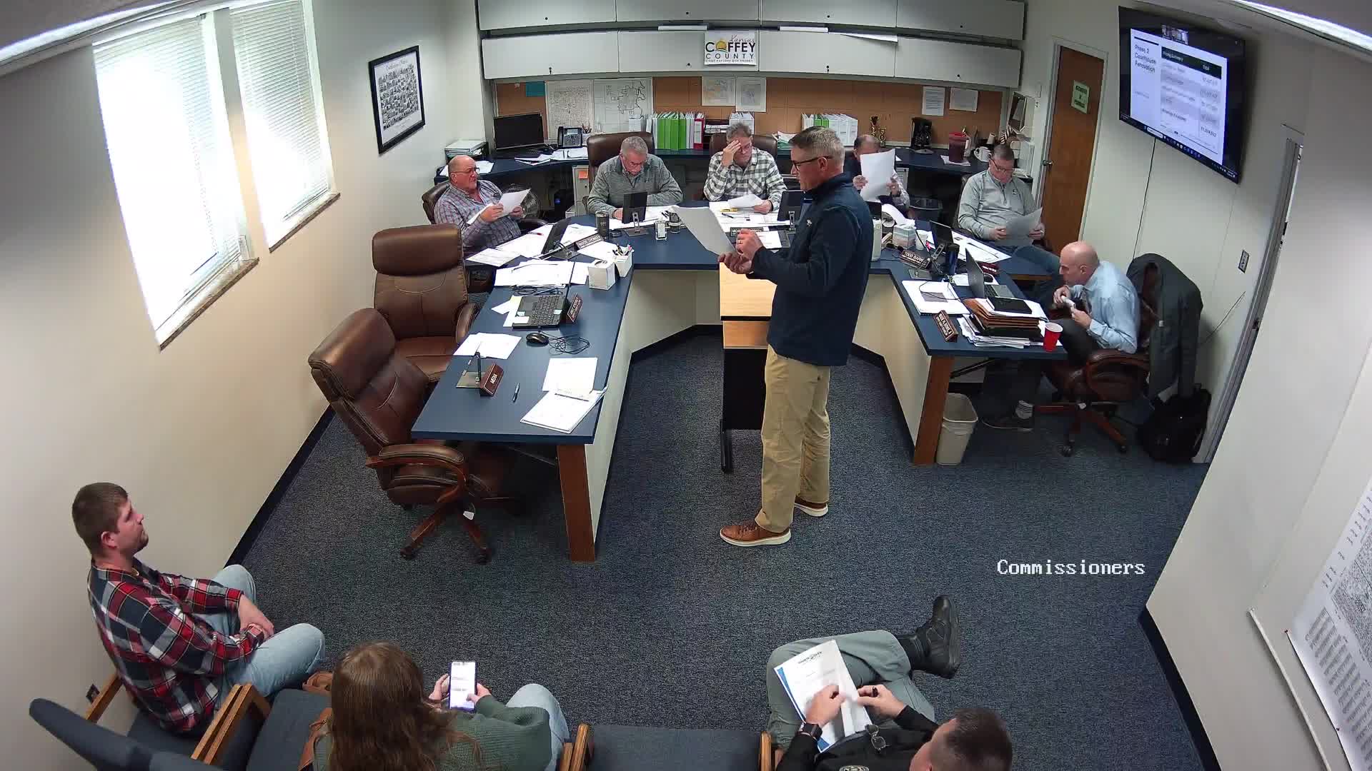 Coffey County amends courthouse GMP, approves Phase 2 renovation and related change orders