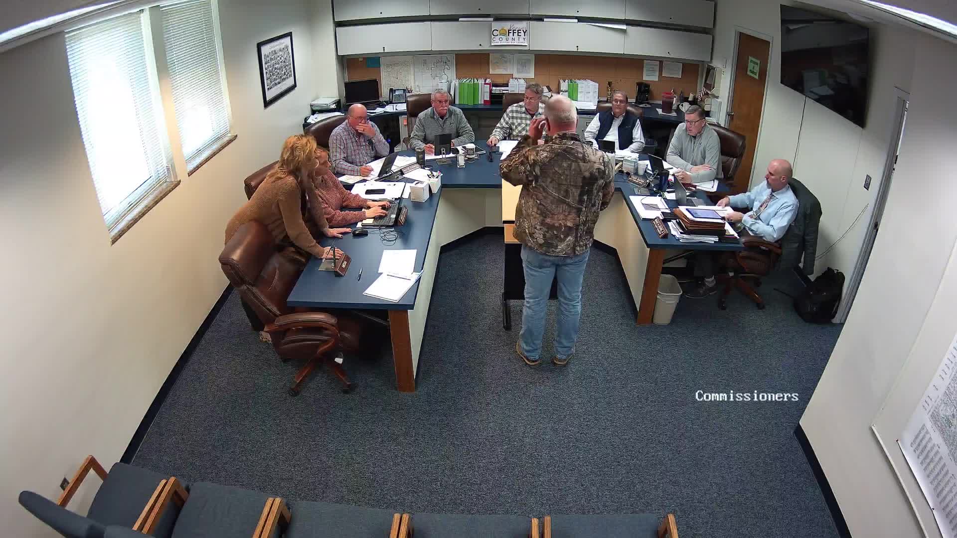 Commission interviews housing and planning board applicants; authorizes recycling baler repairs and recruitment