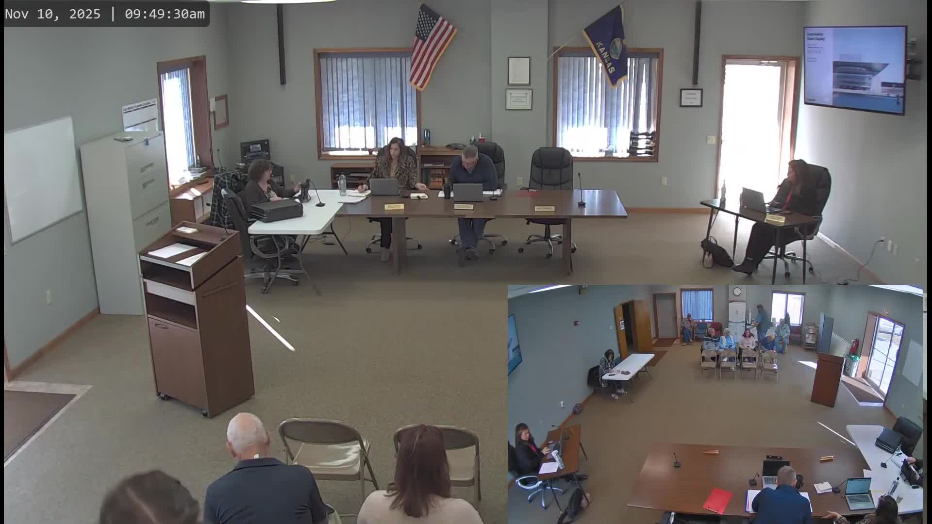 Linn County Public Works begins landfill perimeter berm work; staff seek sign-off on stormwater plan and discuss equipment repairs