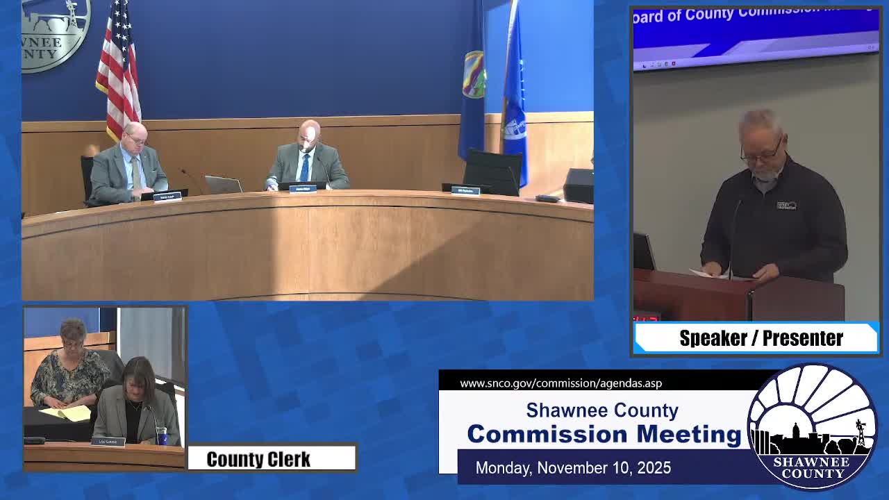 Shawnee County to seek KDWP 80/20 grant for Tin Man Circle trail, county to cover local share