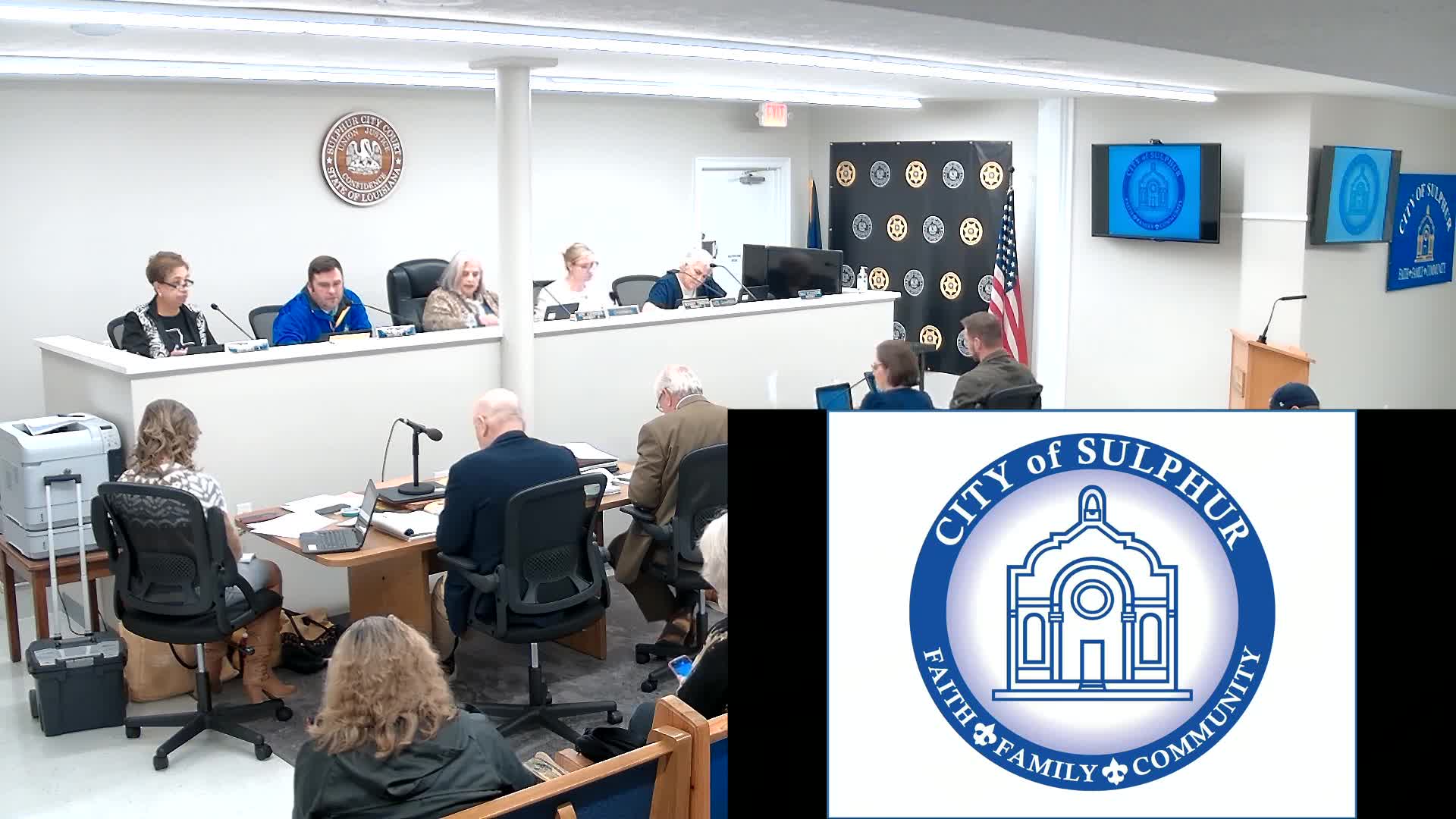 Sulphur moves to spend state funds on hydrants and senior‑center upgrades; chief reports progress replacing out‑of‑service hydrants