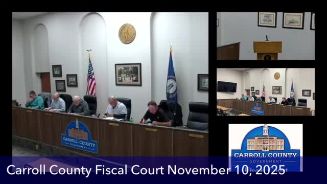Carroll County leaders propose appointments for county court clerk and tax administrators; vote tallies not recorded