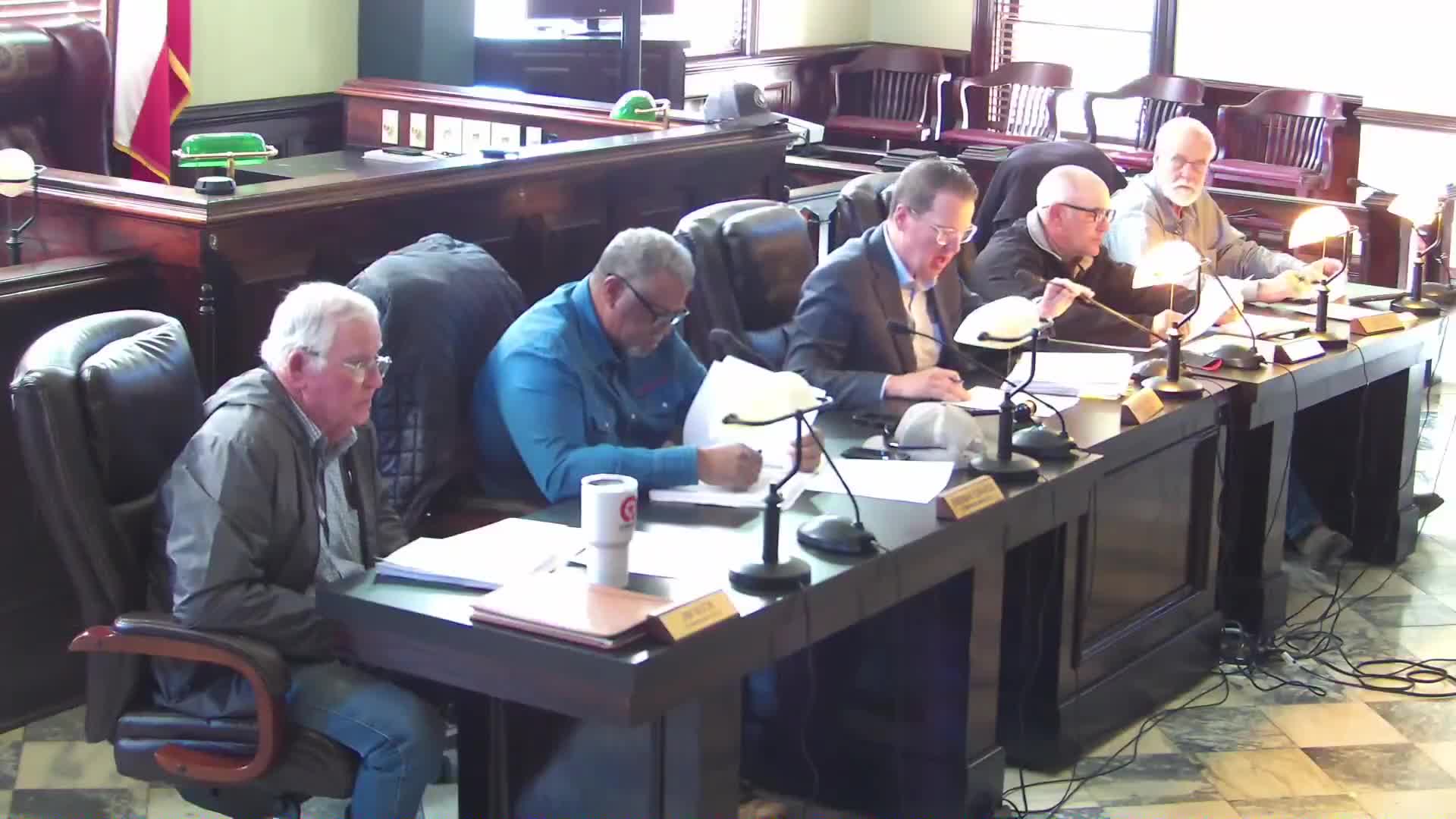 Erath County approves EMS training partnership, bridge adoption MOA and multiple precinct road and staffing items