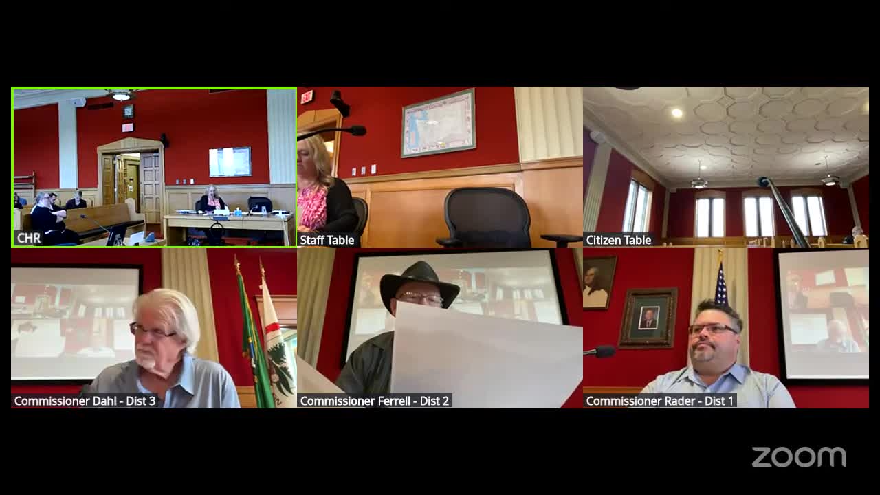 Commissioners back gate, not full repair, for Butte Hill Road slide; county to expand geotech slide studies