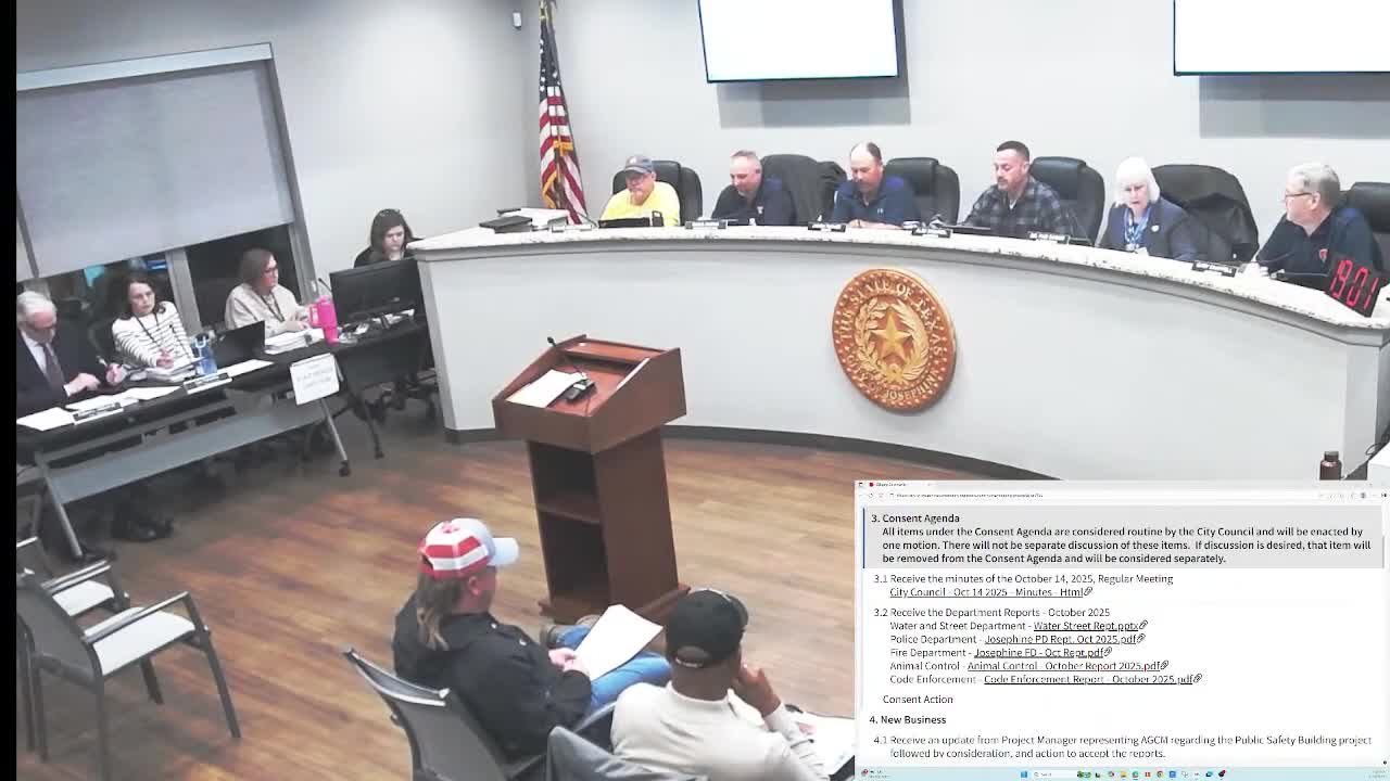 Council approves consent agenda, engineering reports, cemetery front fence and extends city administrator contract