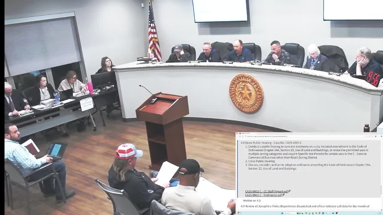 Council debates zoning amendment to limit new gas stations, continues public hearing to Dec. 8