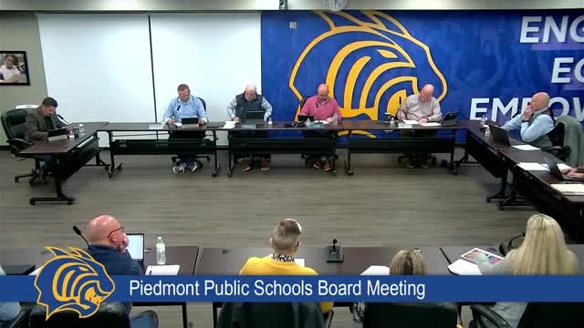 Piedmont financial report: general fund near 93% of allocation; sinking fund encumbrance approved