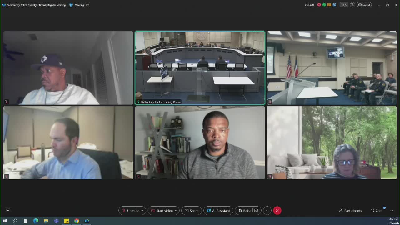 DPD tells oversight board private entities cannot access department Flock feeds; property-room retention rules reviewed