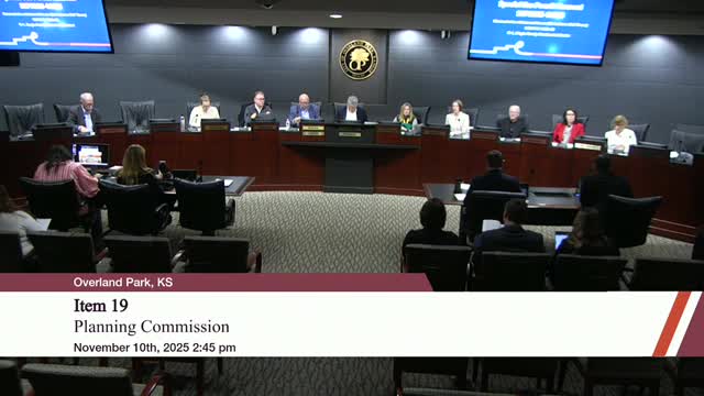 Planning Commission approves 10‑year renewal for Saint Andrews cell tower at 10515 W. 135th St.