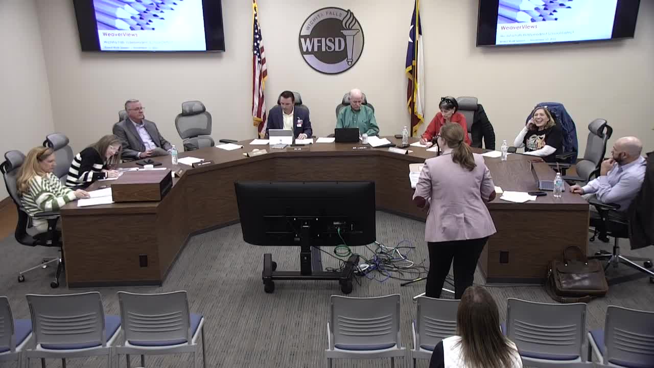 External auditors give Wichita Falls ISD a clean opinion; single‑audit report delayed by federal compliance supplement