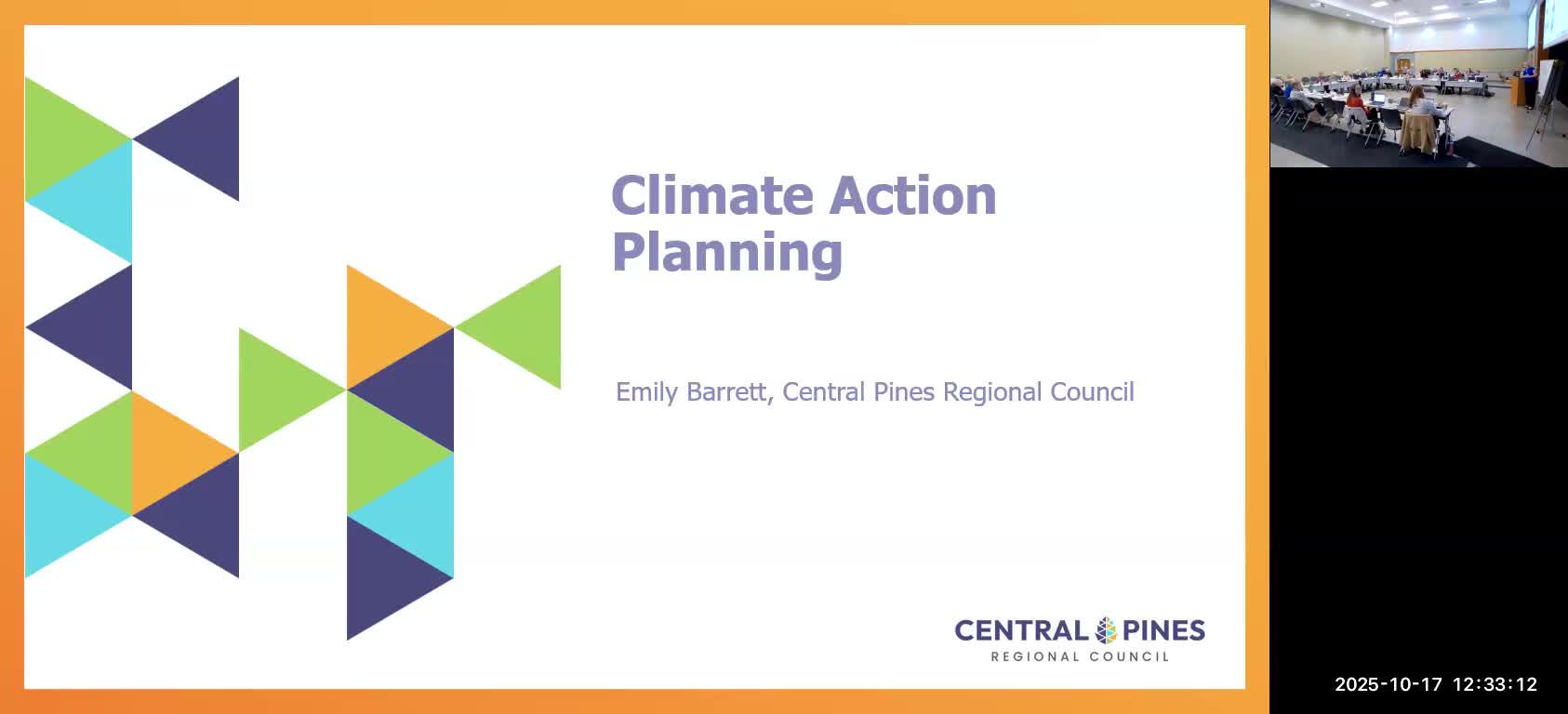 Chatham County retreat focuses on a community-facing climate action plan, prioritizing public engagement and metrics