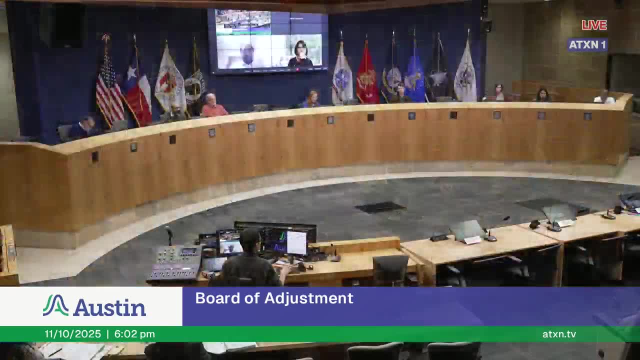 Board of Adjustment approves scaled sign variance for large multifamily building with lighting, size limits