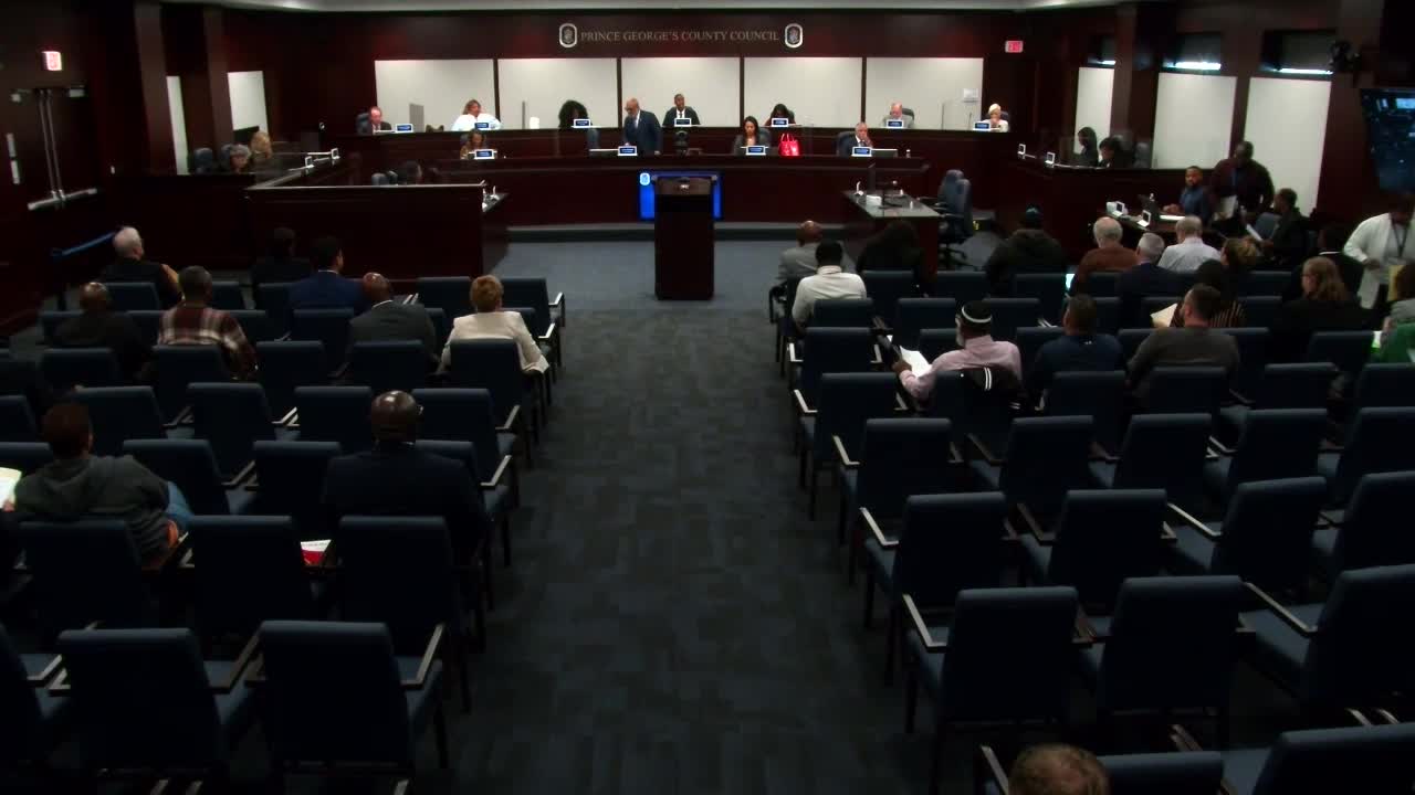 Prince George's County Council honors longtime legislative auditor