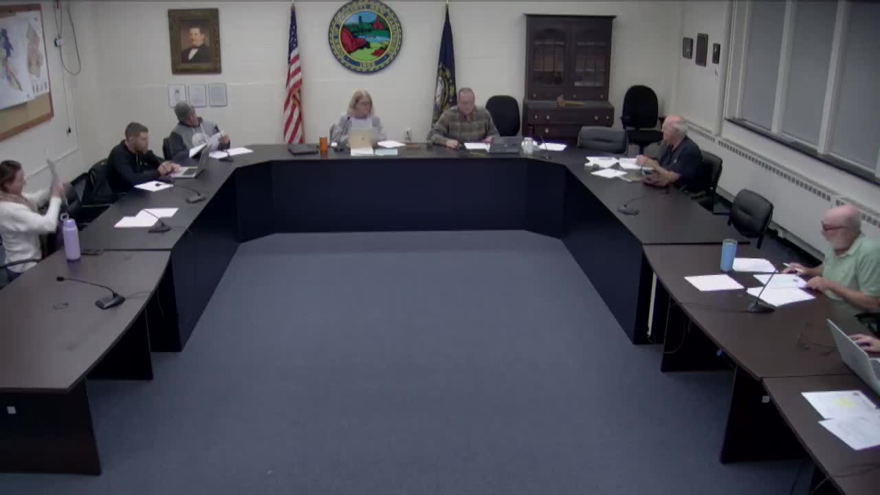 Hooksett conservation commission tables review of after‑the‑fact wetland restoration at 325 Hackett Hill Road