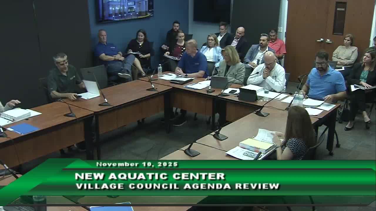 Wellington leaders debate aquatics center fees and concessions as opening approaches