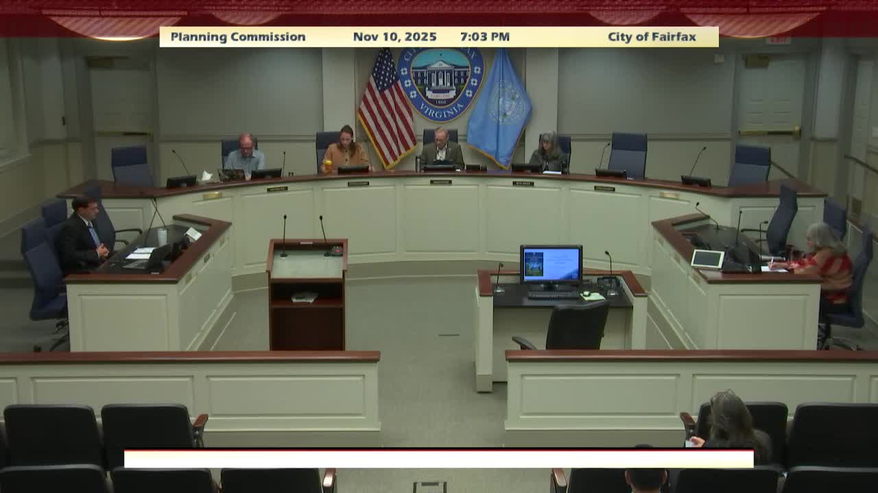 Fairfax City planners review $636.7 million draft CIP; property yard and school projects drive increase