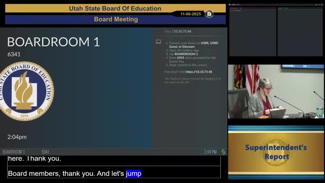 Superintendent Hart highlights parent engagement, BTS arts findings and requests AI study session