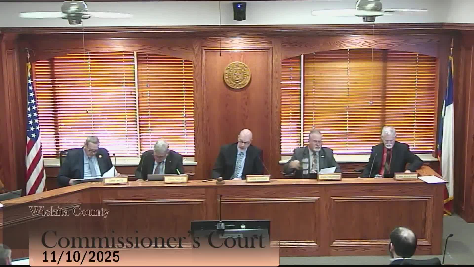 Commissioners table comprehensive security keyway and access-card policy for one week