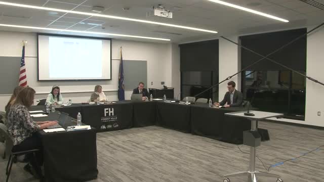 Forest Hills board reviews multimillion‑dollar construction projects, bus and technology purchases