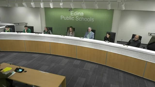Edina board reviews curriculum implementation and draft 2025–27 data metrics, notes progress and persistent gaps