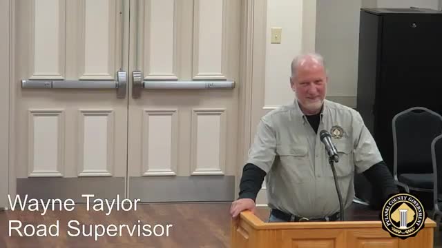 Pulaski County approves rock, patch oil and road-list items; sets Dye Lane speed limit