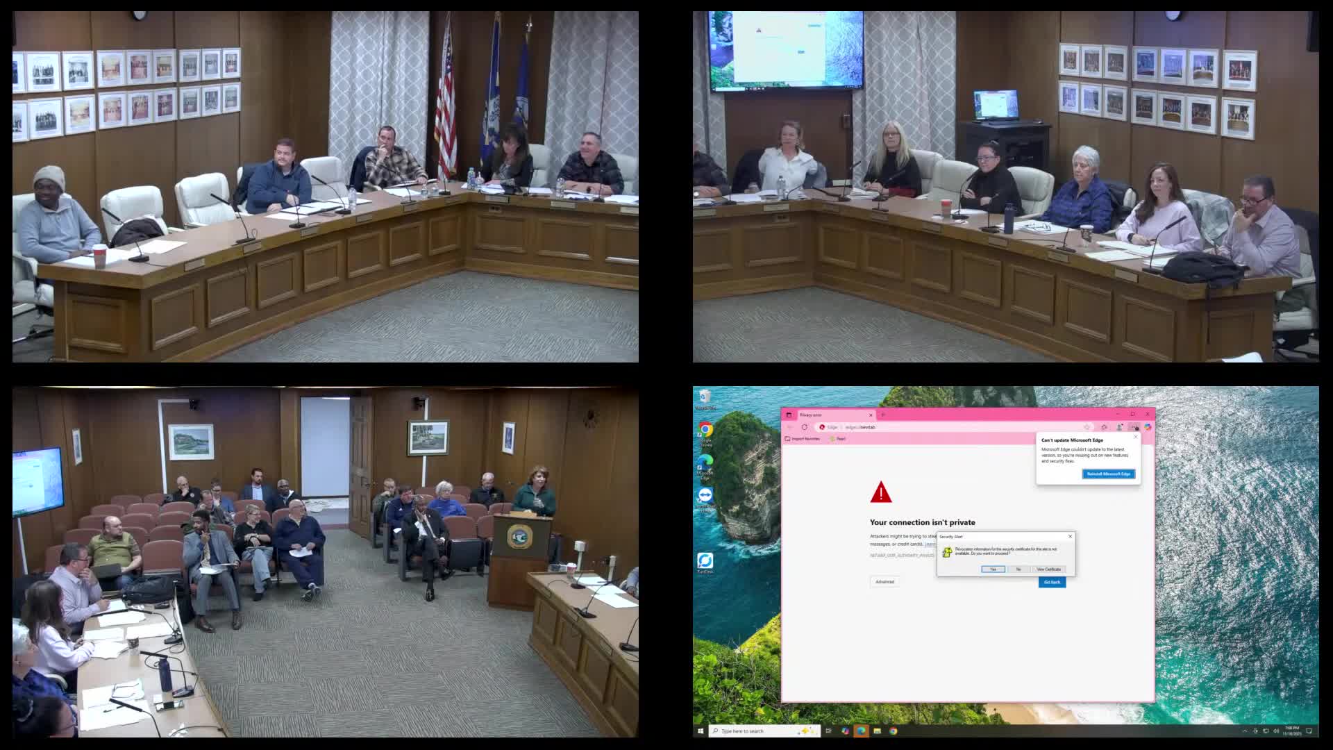 Residents press council on food pantry shortages and tenant conditions