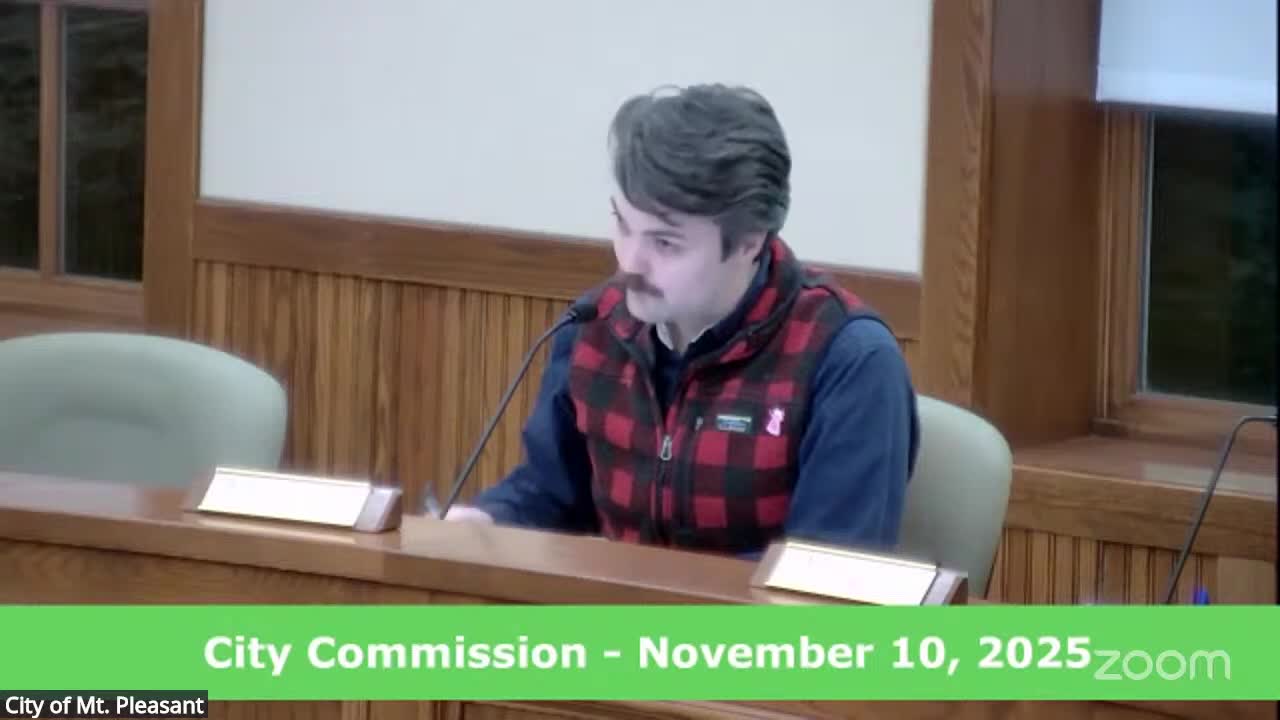 At a glance: Mount Pleasant approves MDNR grant, renews Housing Commission MSA and moves to closed session