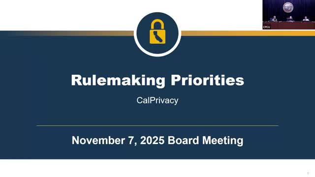 CPPA board directs staff to pursue three privacy bills, including whistleblower incentives