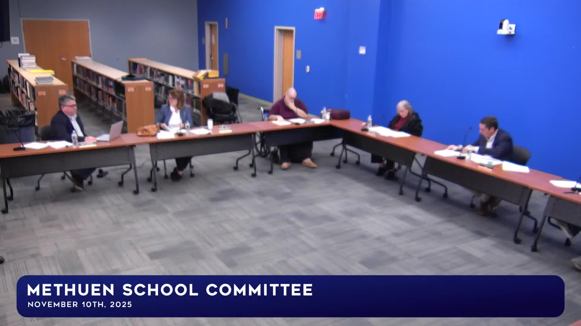 School committee tables Unit B MOU, approves lease addendum and several personnel items