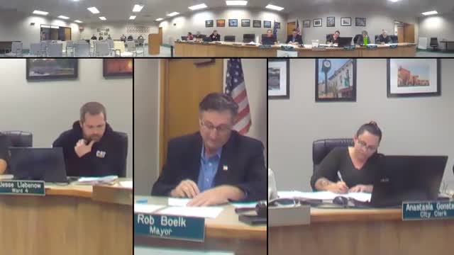 Council approves wastewater pay application, chipper purchase and emergency culvert repair